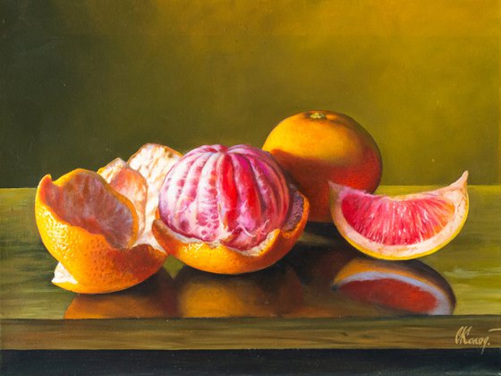 Still Life with Grapefruit