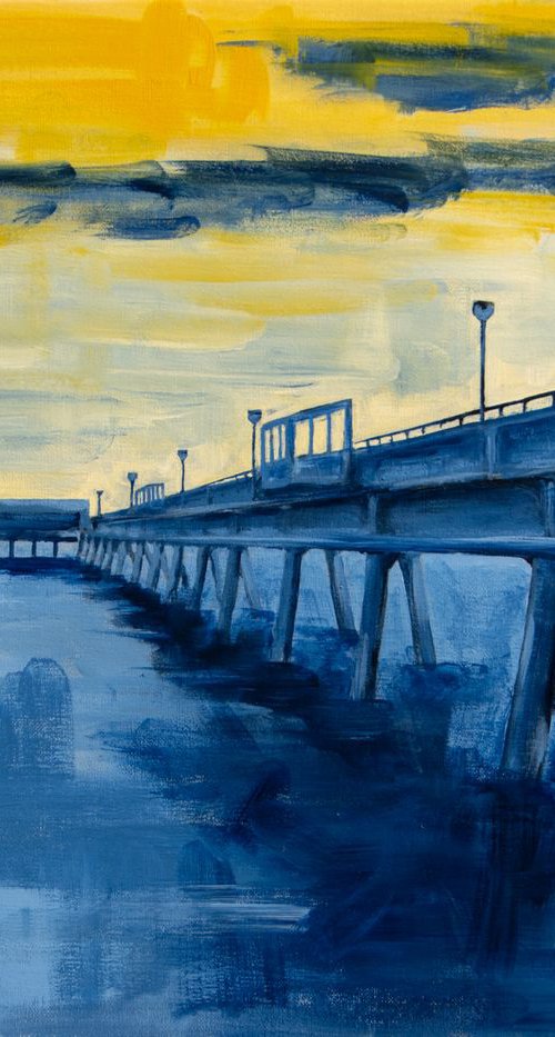 Pier at Deal, Kent by David Foster