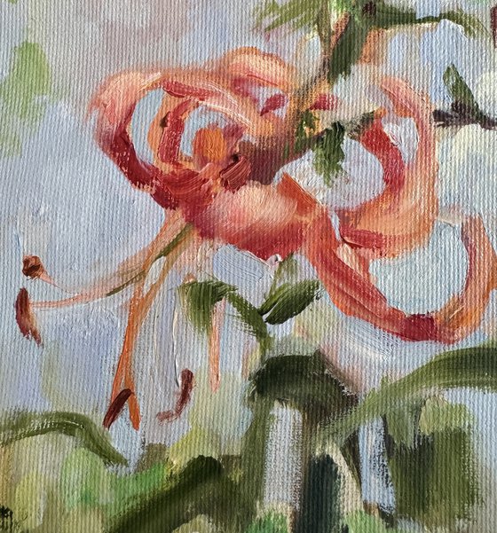 Red lilies