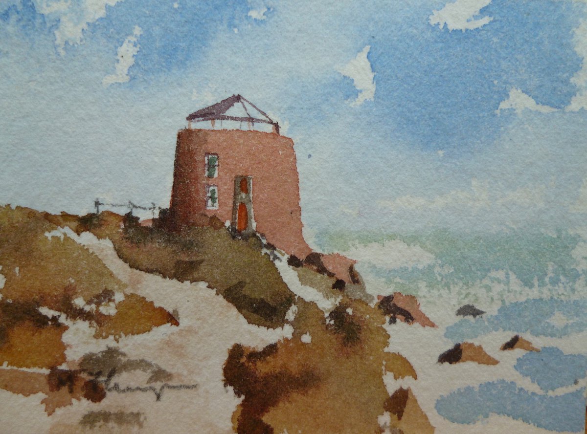 Martello Tower at Sutton by Maire Flanagan