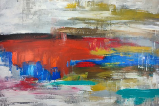 large paintings for living room/extra large painting/abstract Wall Art/original painting/painting on canvas 120x80-title-c670