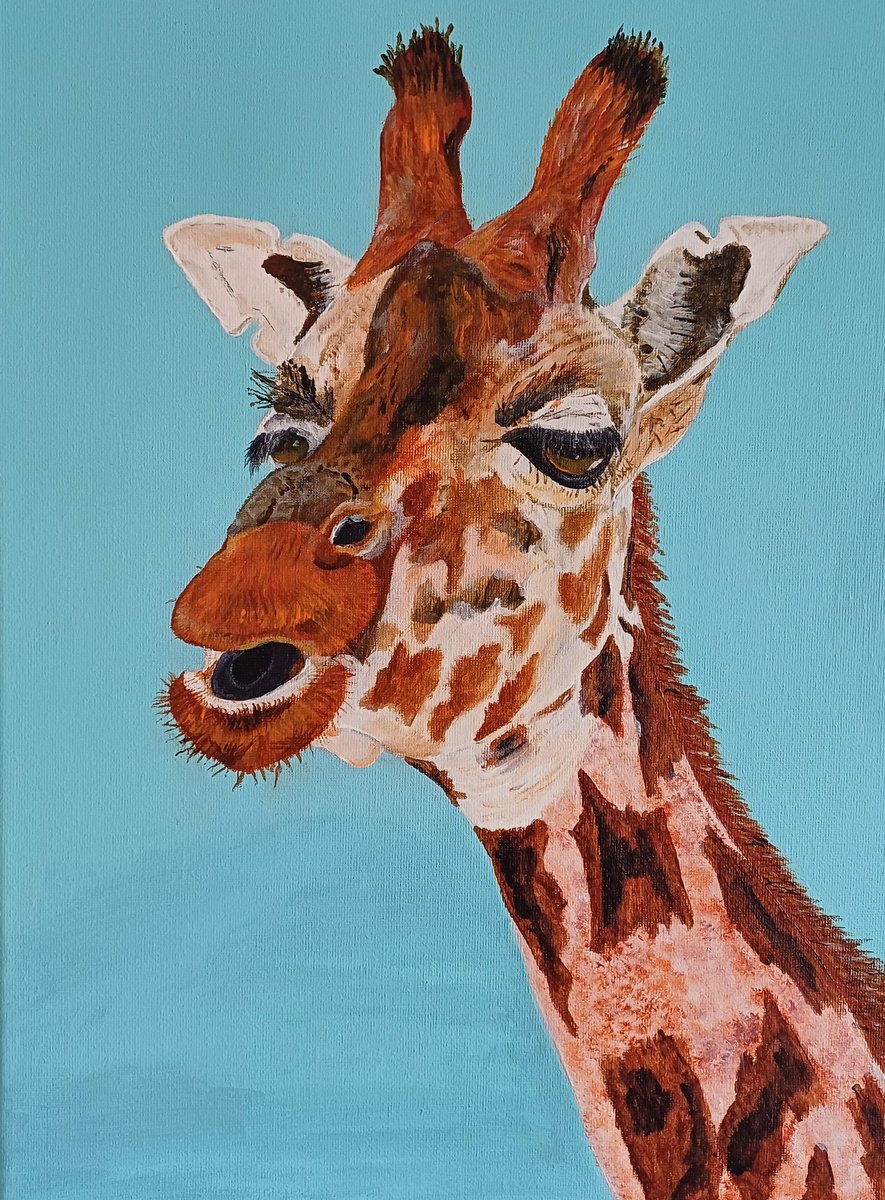 Giraffe by Corinne Hamer