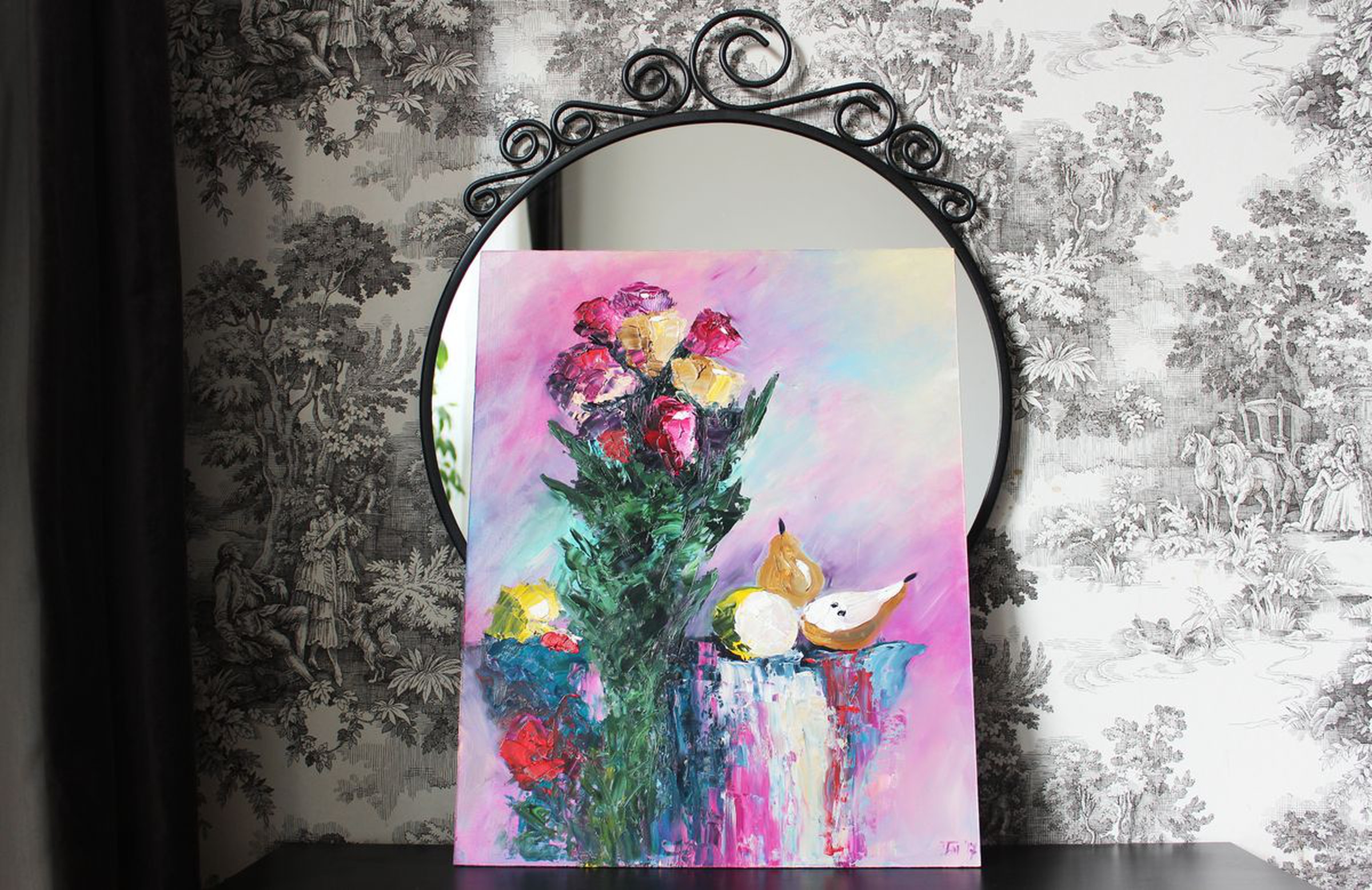Roses Oil Painting Images Roses Painitng On Hard Artfinder