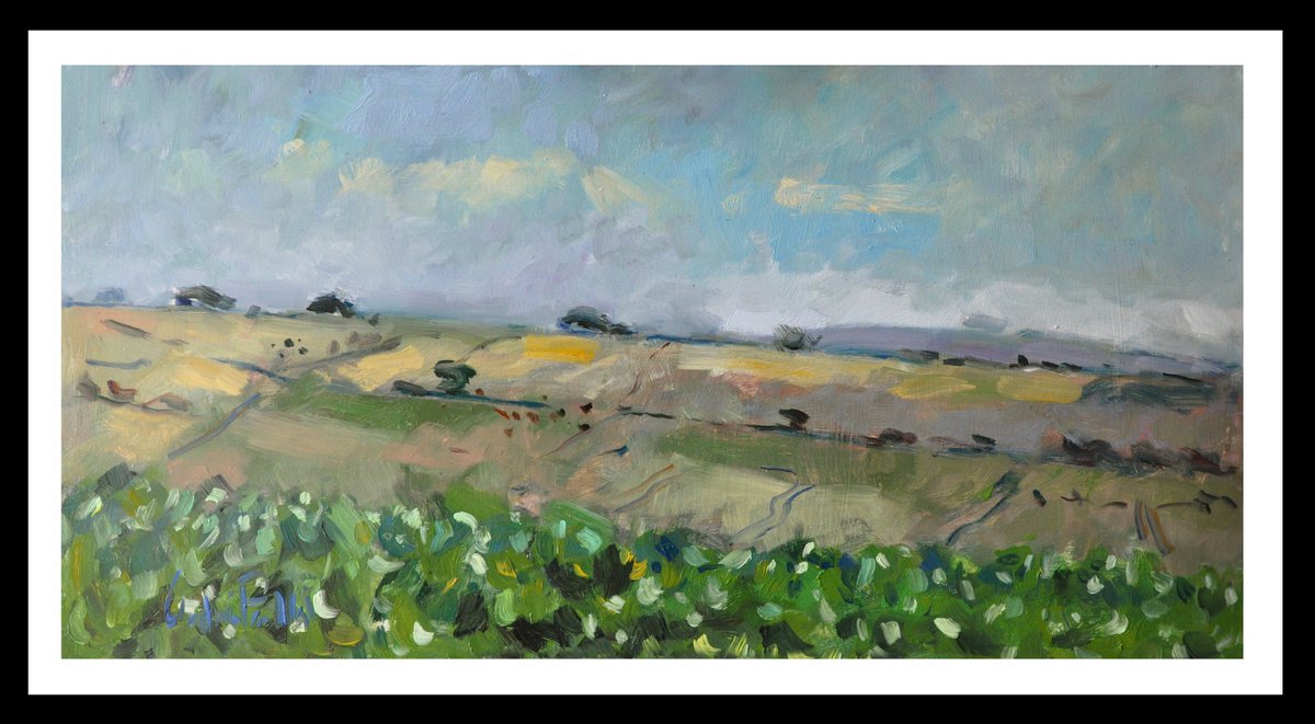 Landscape at Cissbury by Andre Pallat