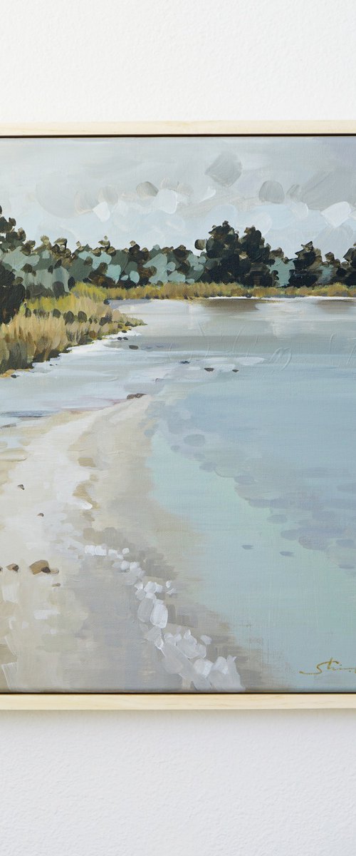 Between the Woods and Frozen Lake by Shina Choi