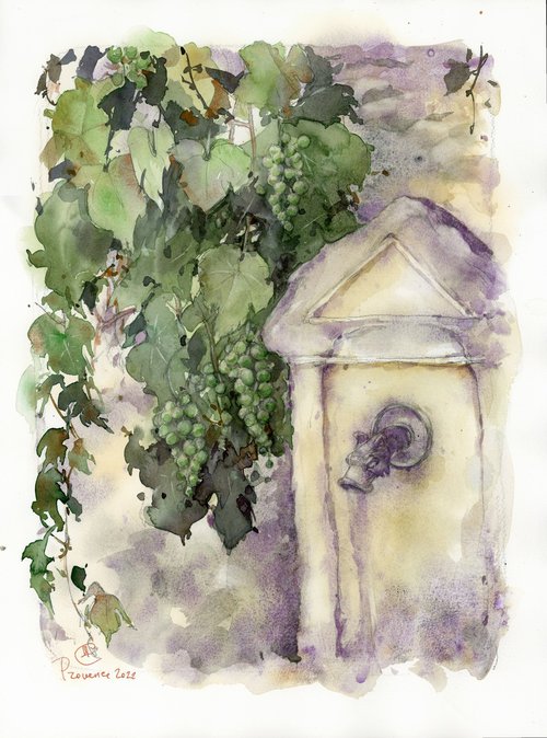 Fountains of Provence. by Tatyana Tokareva