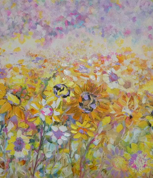 Sunflower Dreaming by Lesley Blackburn