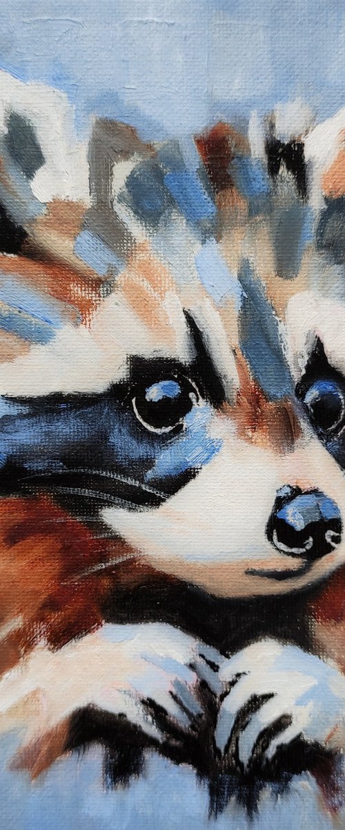 Raccoon by Yulia Berseneva