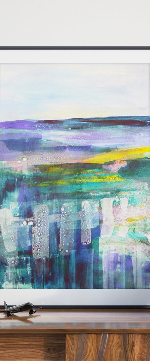 Study for a landscape #1 by Carolynne Coulson