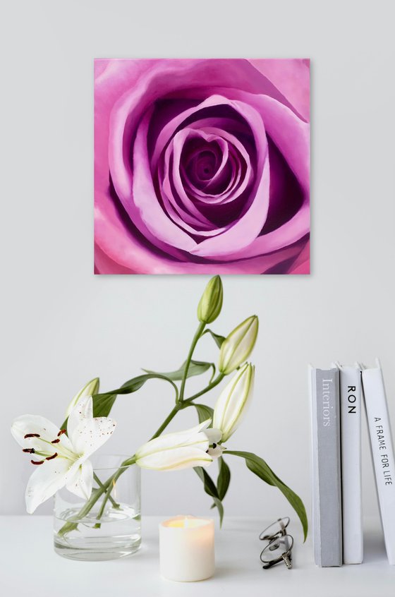 Love. Purple Rose