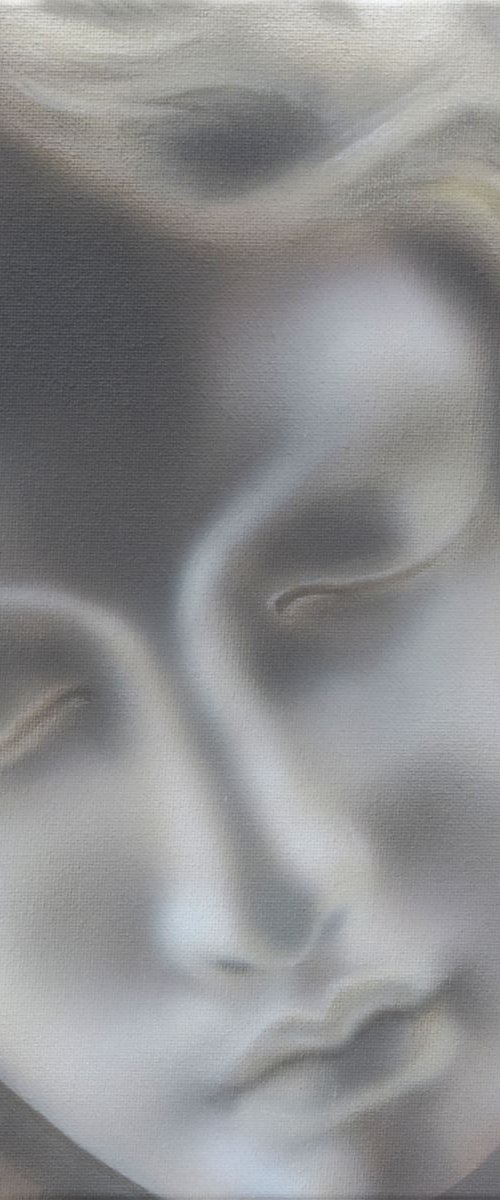 Study for "Alabaster Slumber" by Vicki Des Jardins