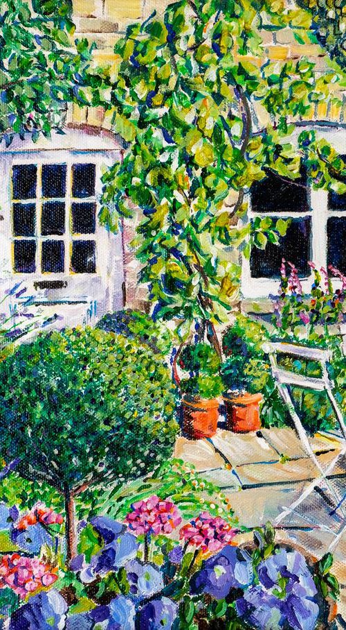 TOPIARY TERRACE by Diana Aungier-Rose