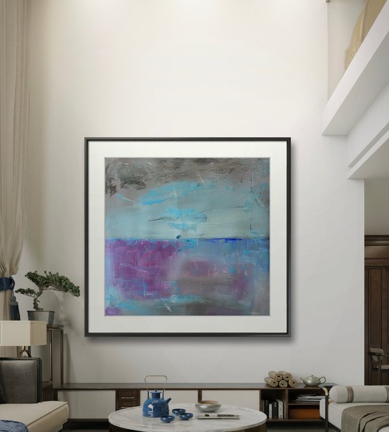 Abstract Seascape - Pink Seas 1