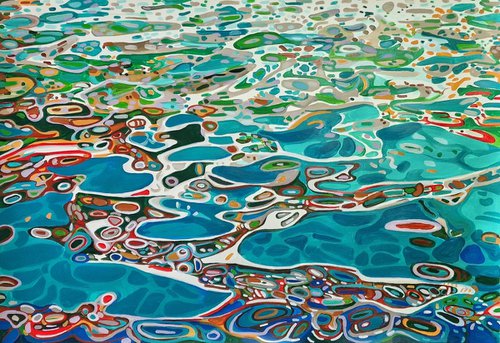 Water reflection by Alexandra Djokic