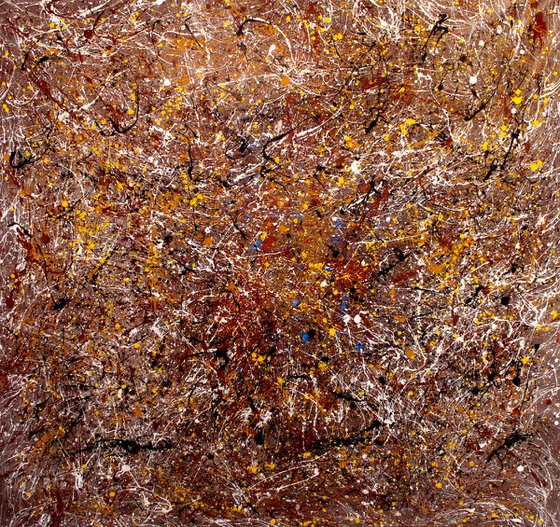 Desert landscapes - Tribute a J.Pollock by Juan Jose Garay