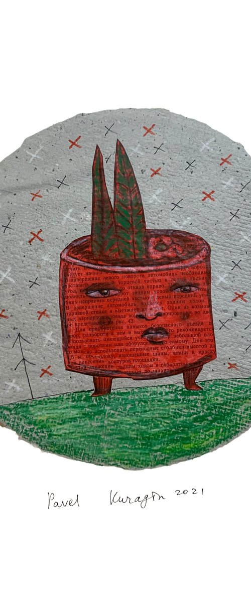 Surreal pot by Pavel Kuragin