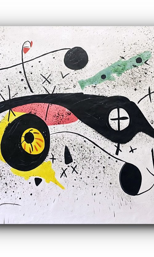 DREAMS OF MIRÓ by Angel Rivas