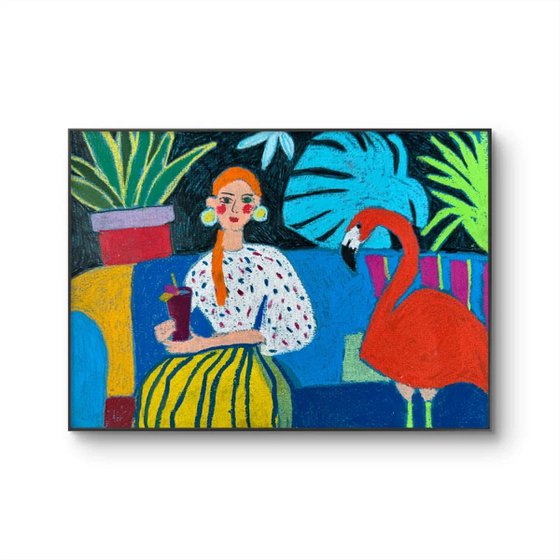 Tropical Woman Portrait
