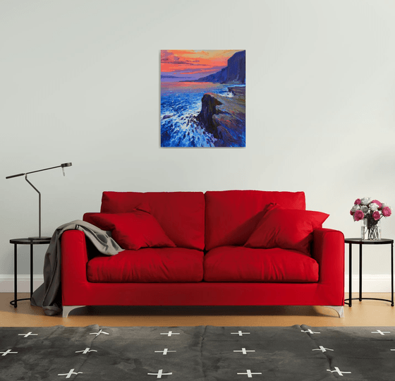 Rocky coast of Australia