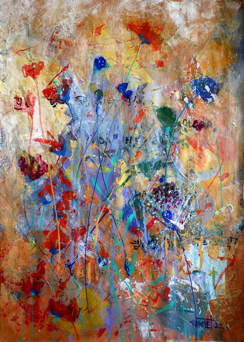 Fantasy with Flowers 30. by Rakhmet Redzhepov