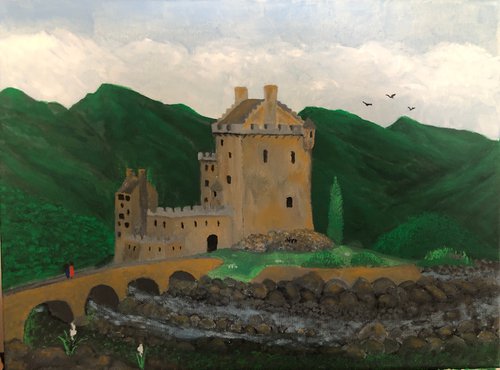 Scottish Castle 013 by Alan Horne