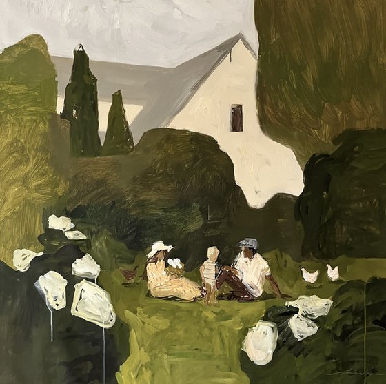 In the Embrace of the Green Garden