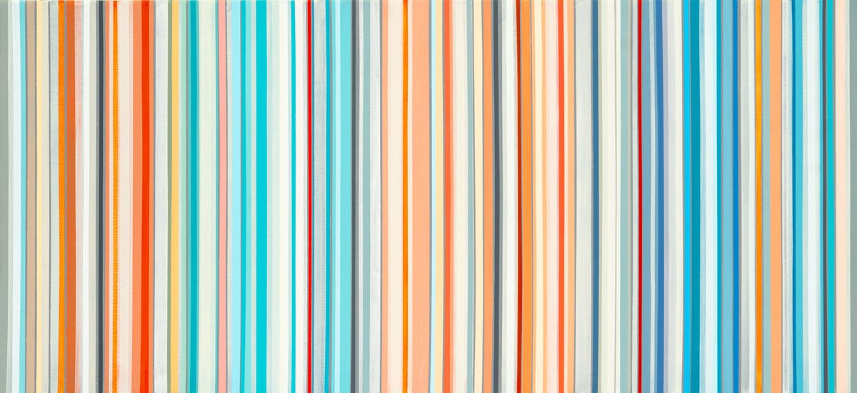 Lines By Susana Sancho Beltran, 47 X 20, Artwork For Sale On Artfinder