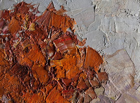 A Horse is Walking Along the Path