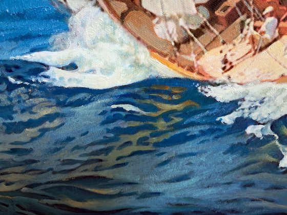 "CAMBRIA" IN FULL SWING