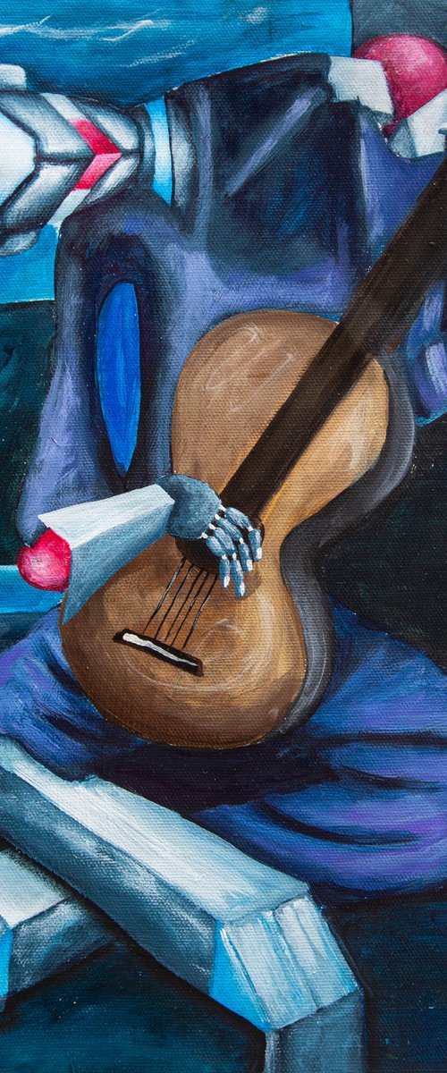 ROBOT PLAYING THE GUITAR by Rikardo Druškić-Jekić