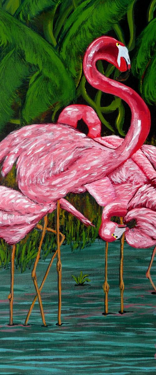 Flamingo by Dunphy Fine Art