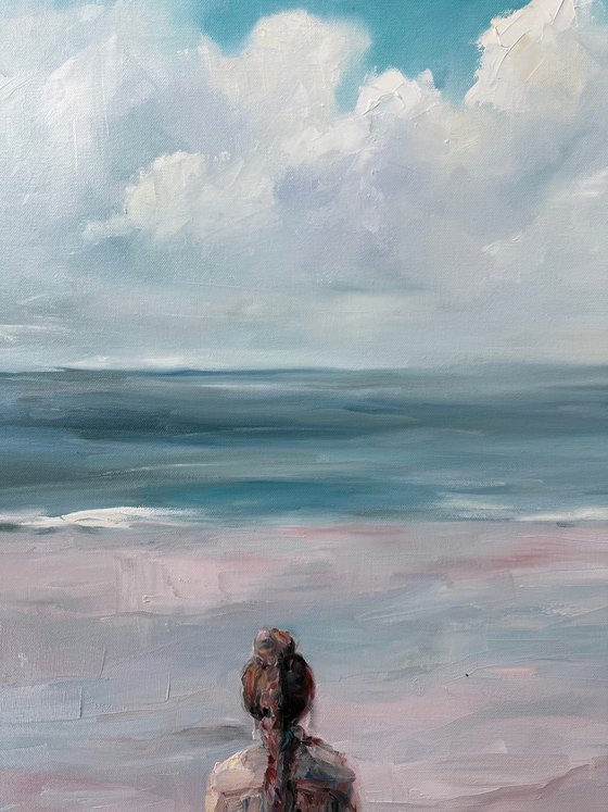 Pink sand