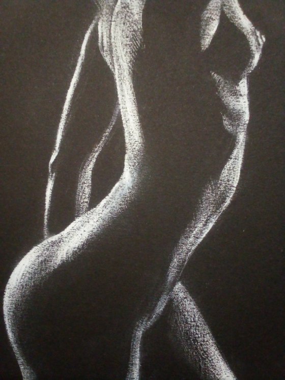 Nude noir #263 (21X29)cm