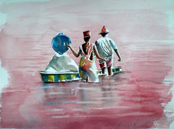 Pink Lake - Senegal