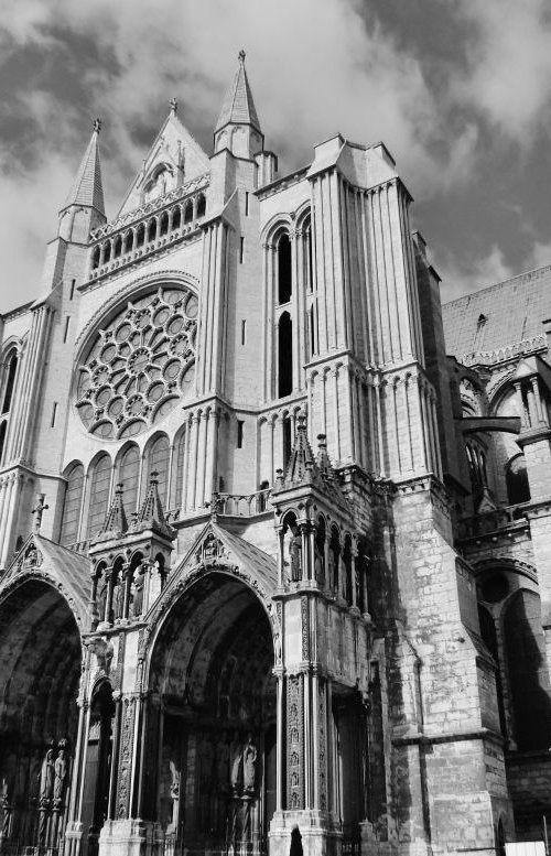 Chartres Cathedral by Flo