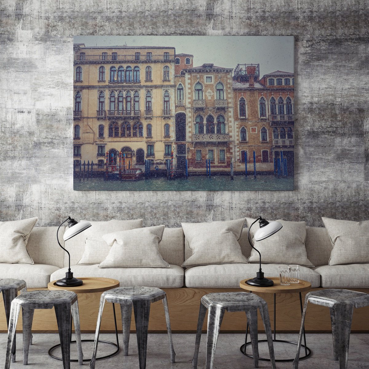 Photorealistic Cityscapes Photograph By Pavel Oskin, 35 X 24", Altana, Original Artwork