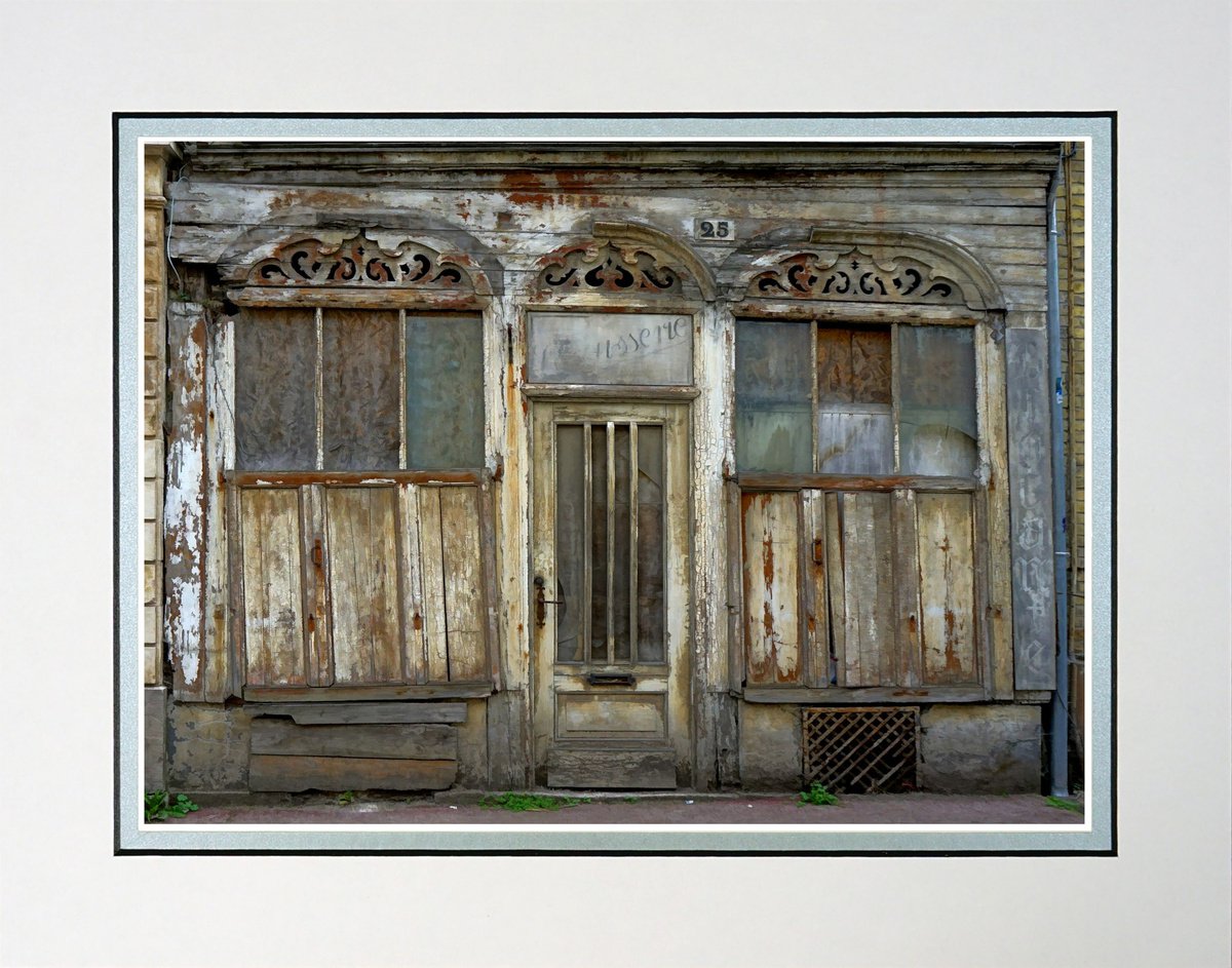 Abandoned Storefront Shopfront France One by Robin Clarke