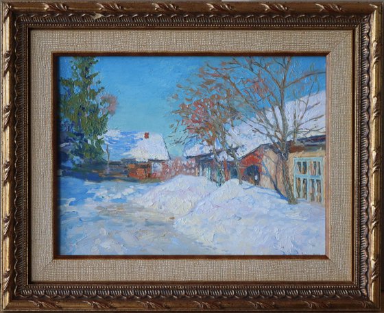 April. The last snow. Pereslavl-Zalessky