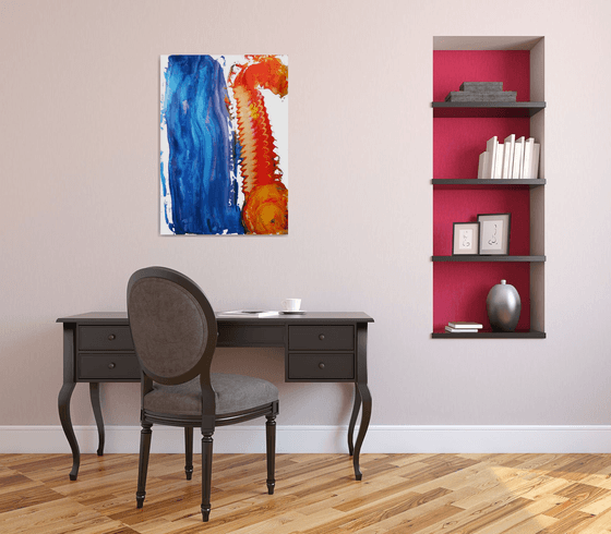 Color Reflection 20232 / ORIGINAL ACRYLIC PAINTING