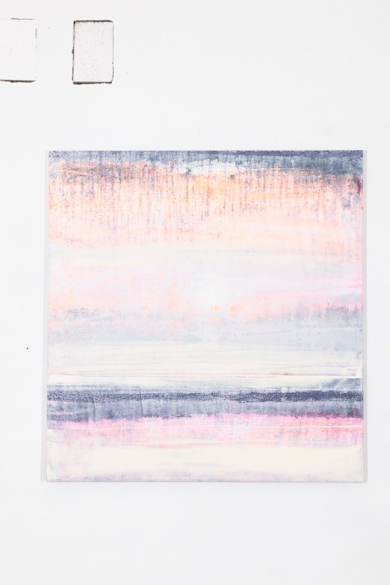 Abstract Acrylic Painting By Rokas Berziunas, 39 X 41", No. 24-71, Original Artwork