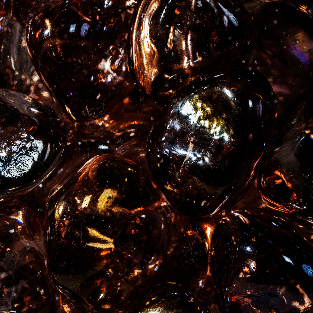 Abstract Photograph By David Huntzinger, 20 X 17, Shattered Suns, Original Artwork