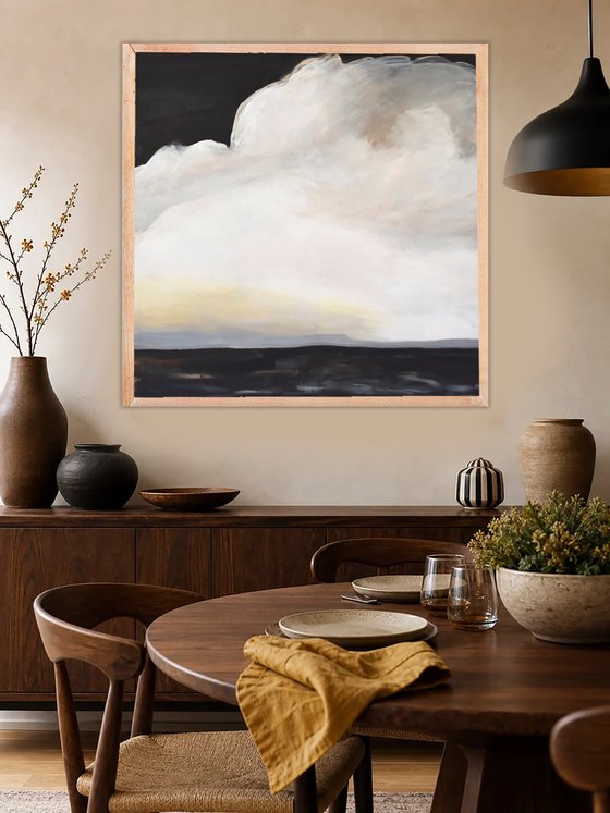 Landscape with clouds