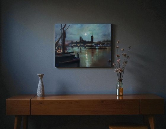 Thames Nocturne, London