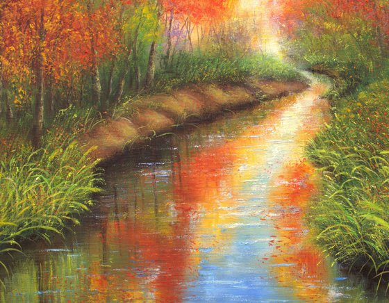 The colorful autumn