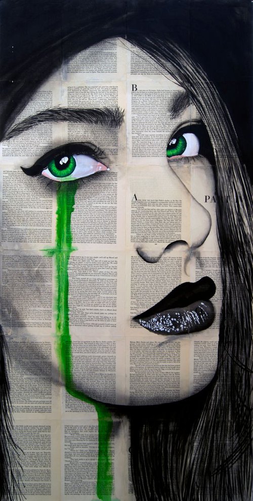 Green Eyes Girl by Ahmad Shariff