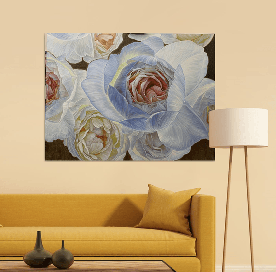 Blue roses