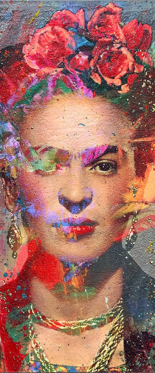 Frida Kahlo by Karin Vermeer