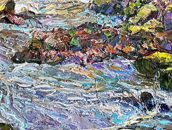 A rushing flow
