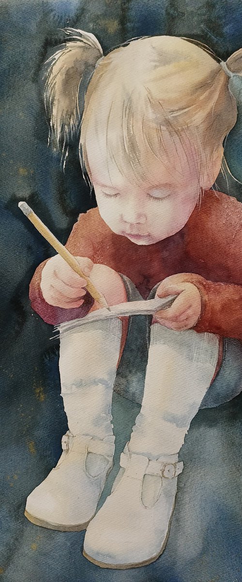 Letter to Saint Nicholas by Oksana Duchenchuk