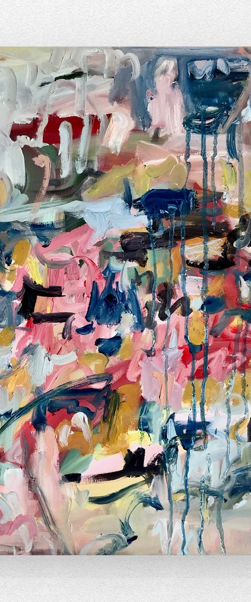 Abstract Floral composition by Ilaria Dessí